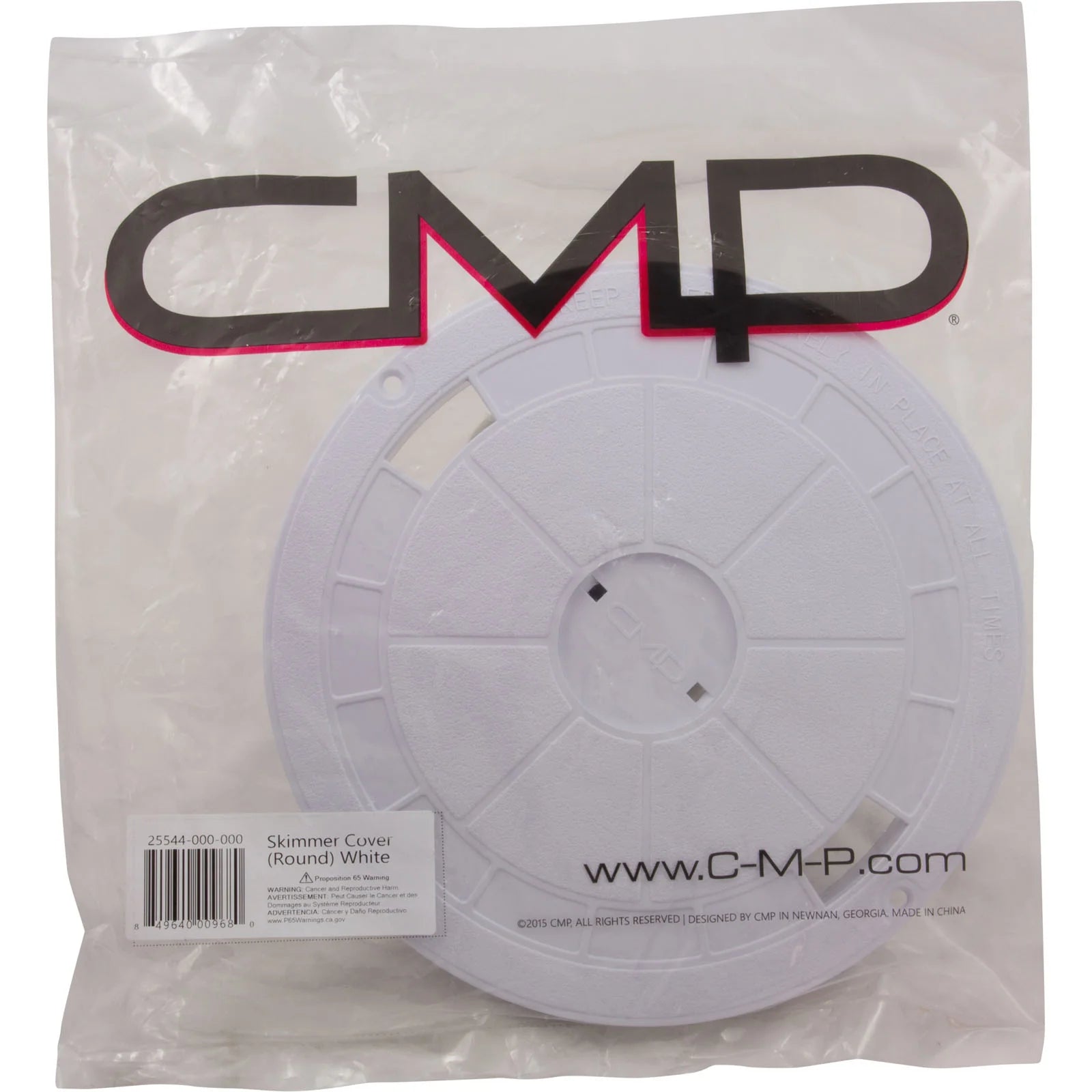 CMP ROUND SKIMMER COVER WHITE