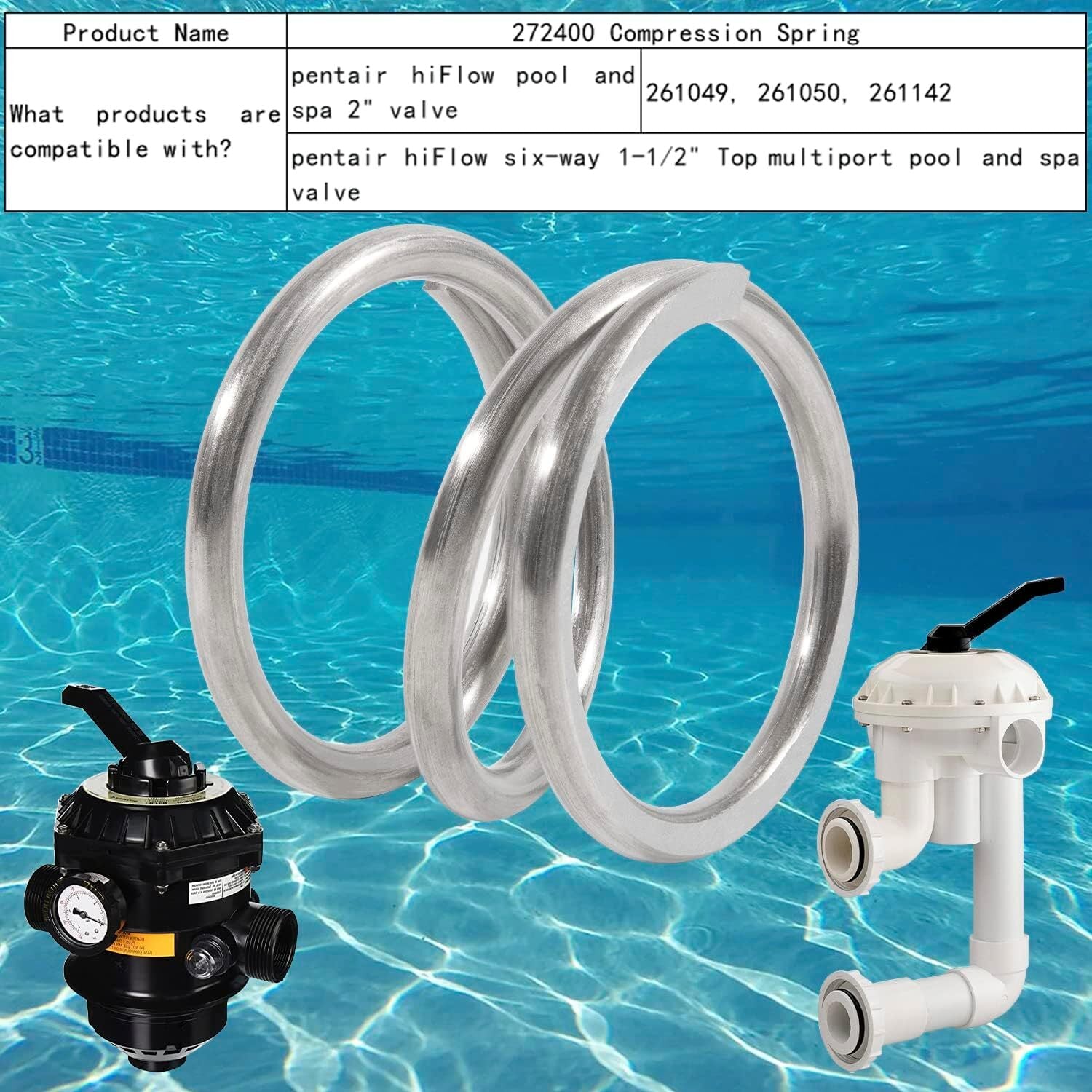 PENTAIR SPRING HI FLOW VALVE