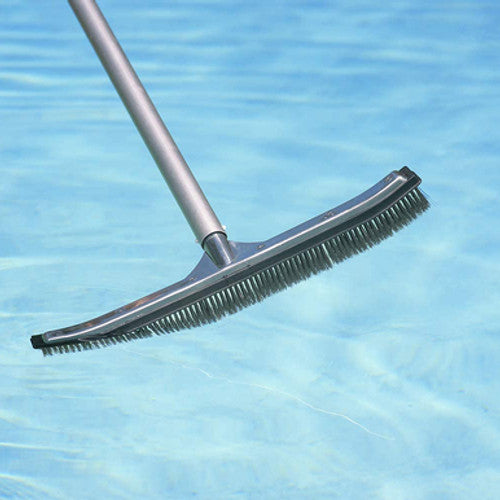 POOLMASTER PREMIER 18" ALUMINUM BACK ALGAE BRUSH