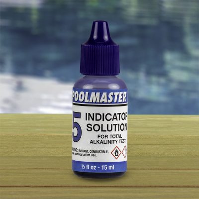 POOLMASTER 1/2 OZ SOLUTION #5 ALKALINITY