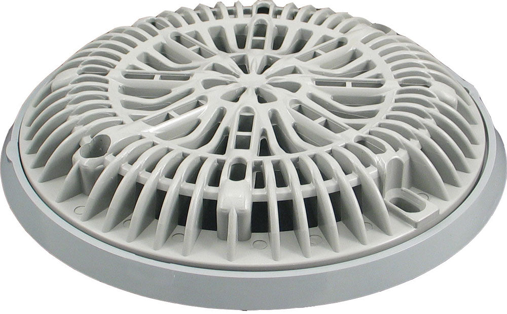GUNITE MAIN DRAIN WHITE LID AND FRAME