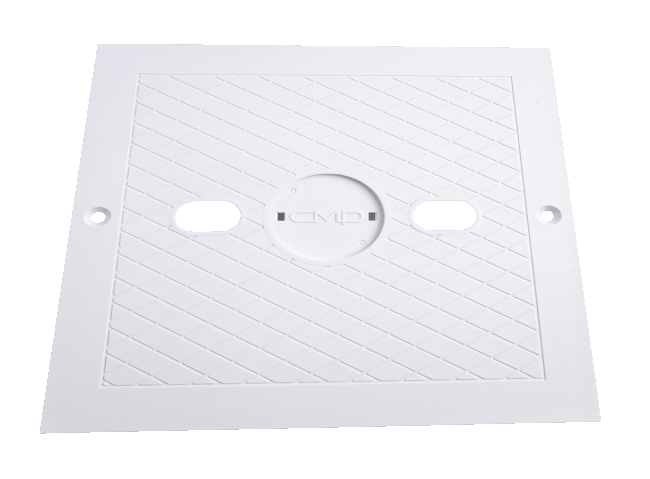 CMP SQUARE SKIMMER COVER WHITE