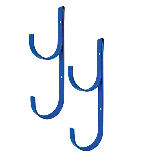 POOLMASTER POLE HANGER SET OF 2 BLUE ALUMINUM