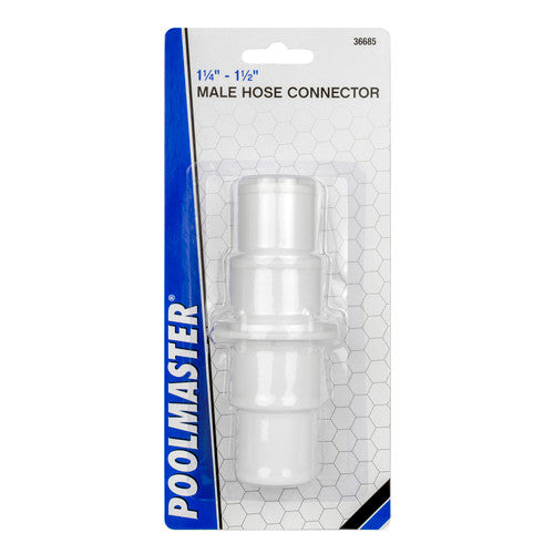 POOLMASTER MALE HOSE CONNECTOR 1.25"-1.5"