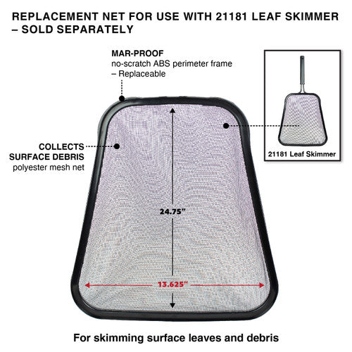 POOLMASTER LEAF SKIMMER REPLACEMENT NET