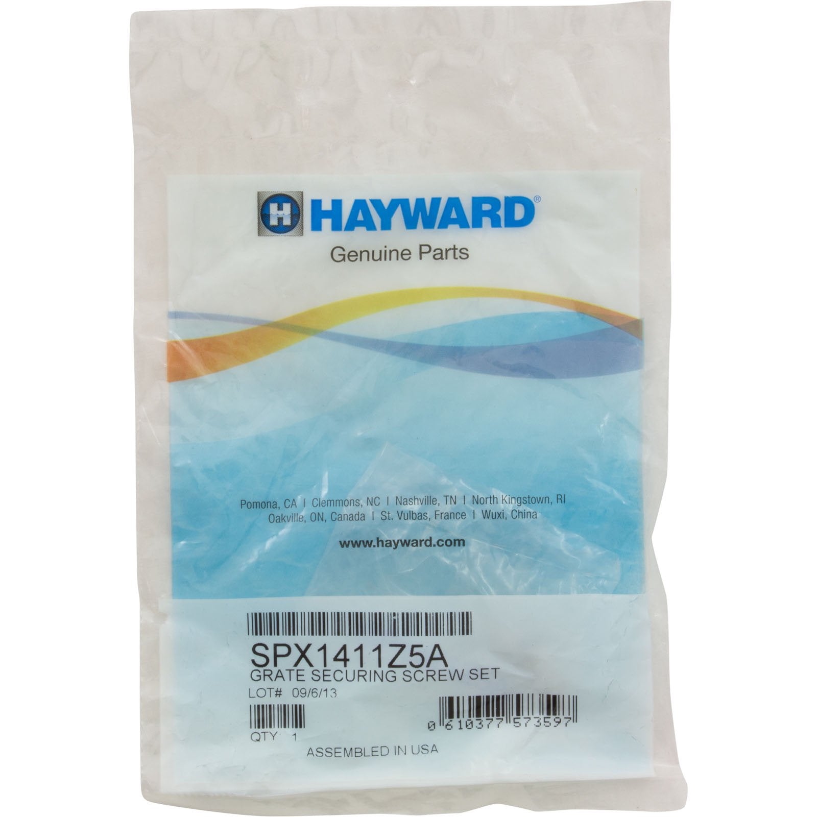 HAYWARD GRATE SECURING SCREW 2PK