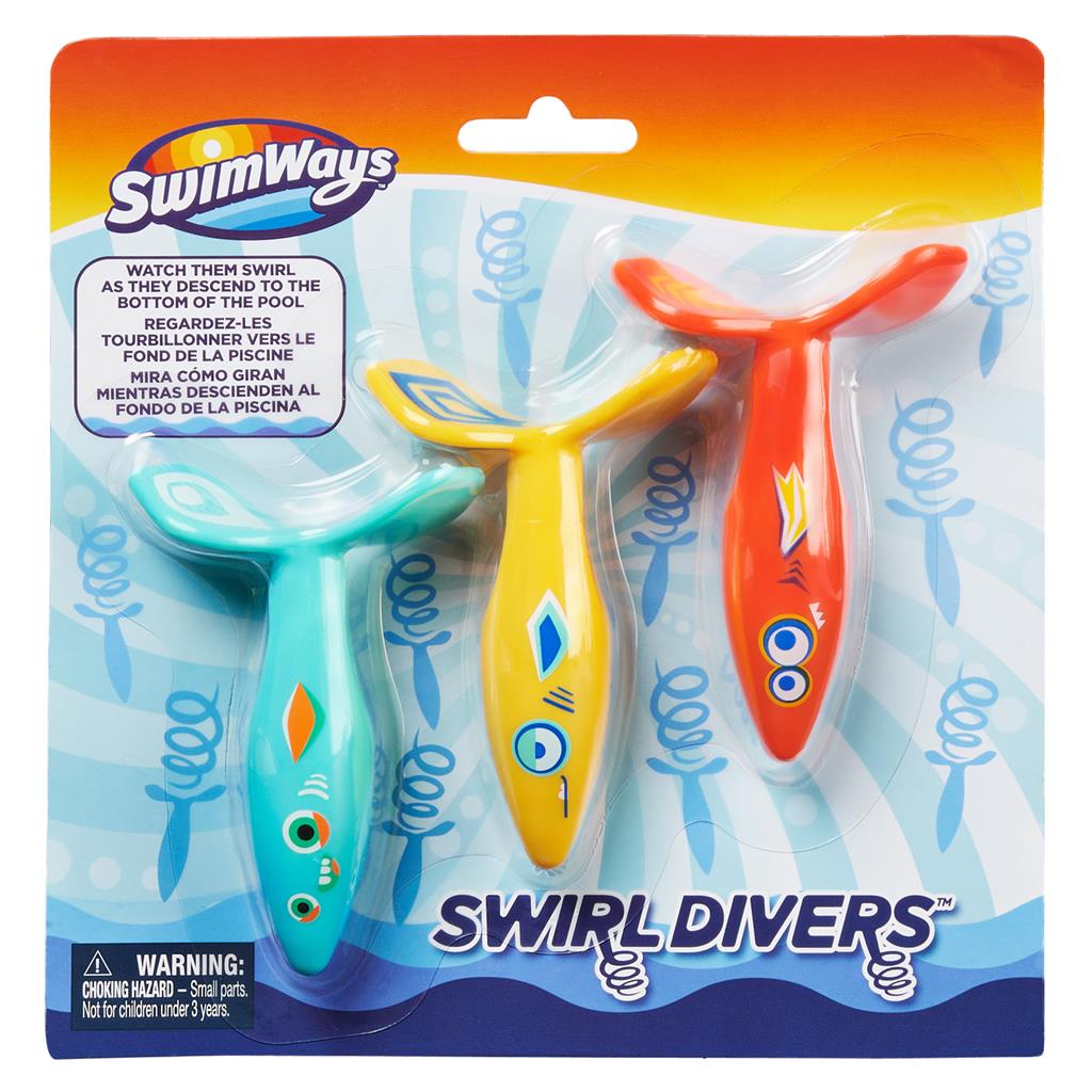 SWIRL DIVERS (3 PACK)