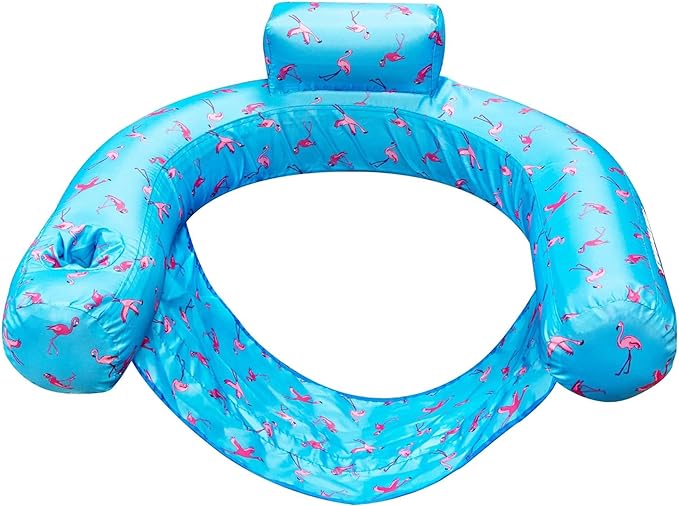 SWIMLINE FLAMINGO FABRIC COVERED SEAT