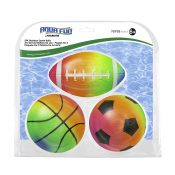 POOLMASTER 3PK RAINBOW GAME BALLS