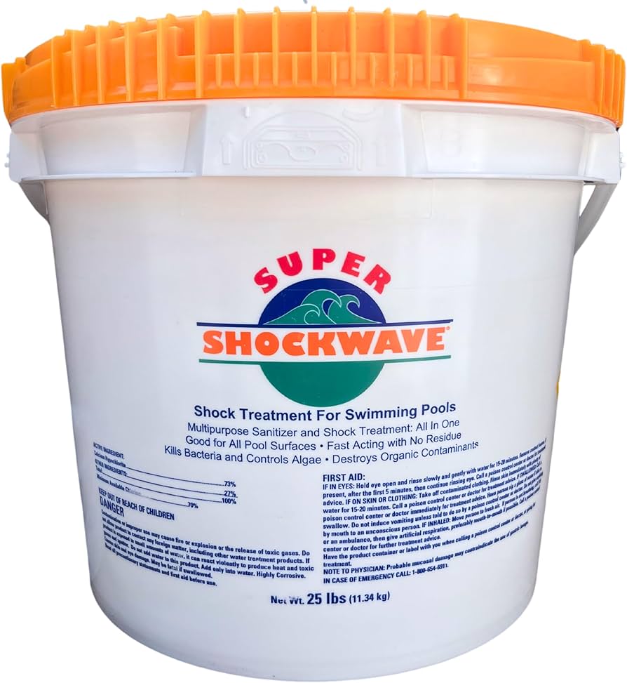 SUPER SHOCKWAVE 25 LB CAL-HYPO 73% BUCKET