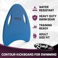 KEMP USA CONTOUR KICKBOARD WITH HANDLES