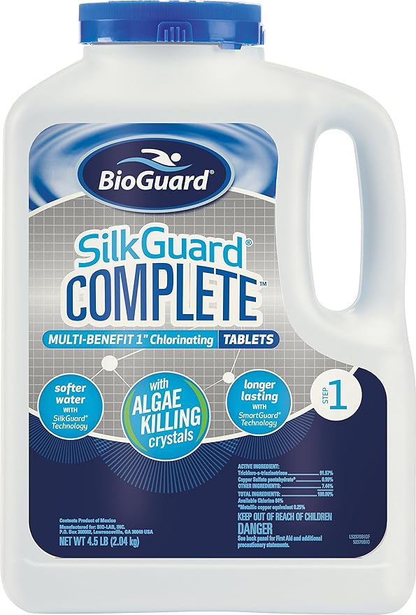 BIOGUARD SILKGUARD COMPLETE TABS 1" 4.5 LB