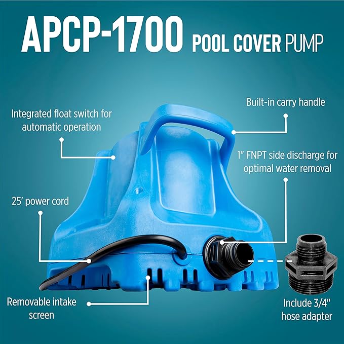 FRANKLIN ELECTRIC LITTLE GIANT APCP-1700 COVER PUMP