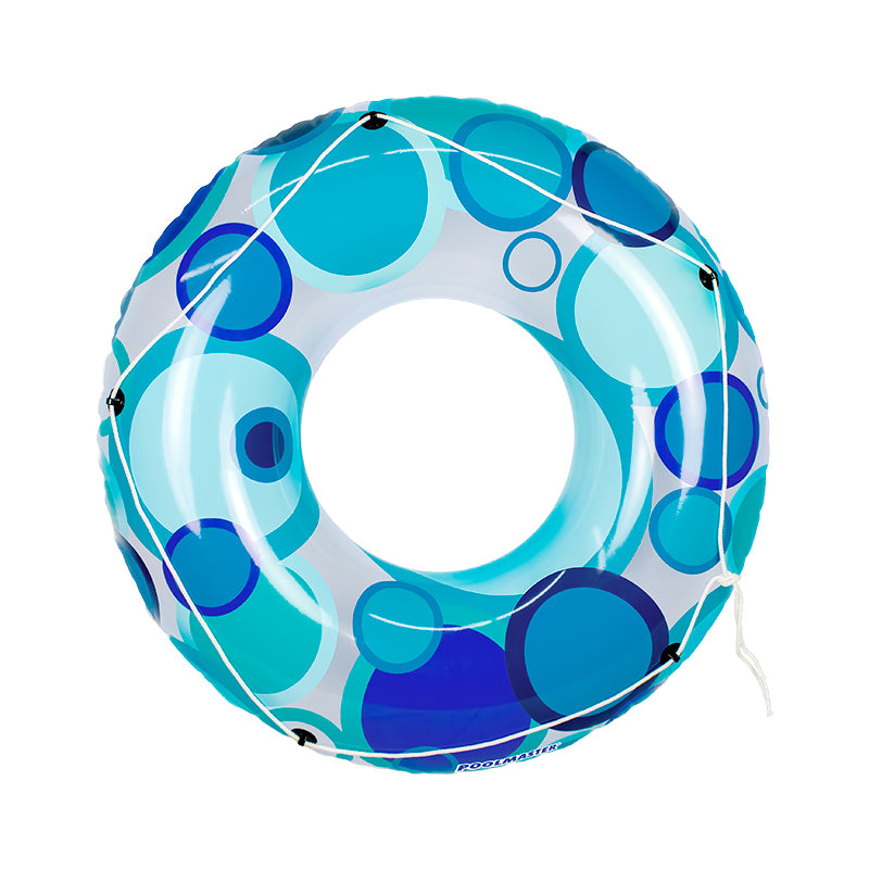 POOLMASTER TEAL BLUE CIRCLES TUBE