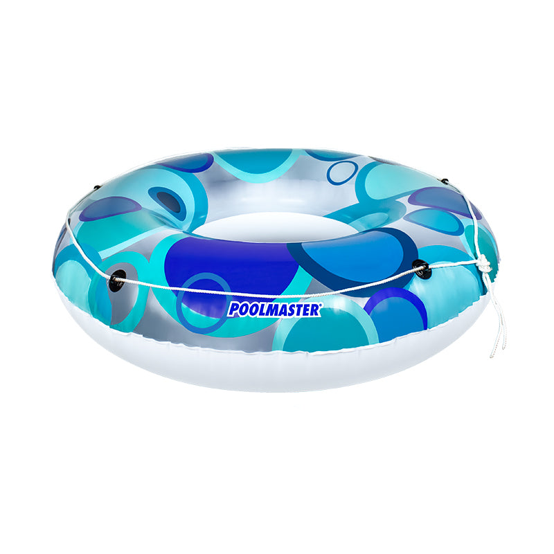 POOLMASTER TEAL BLUE CIRCLES TUBE