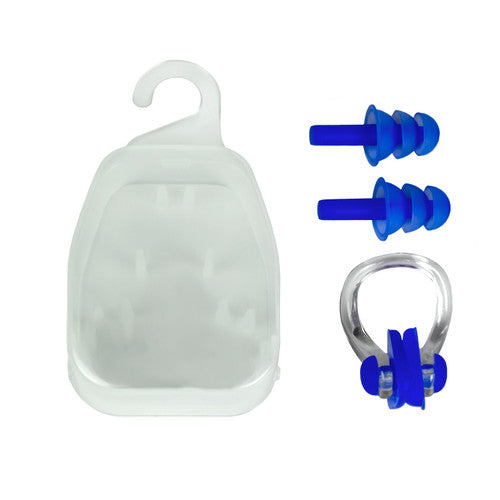 POOLMASTER SILICONE NOSE & EAR PLUGS WITH CASE