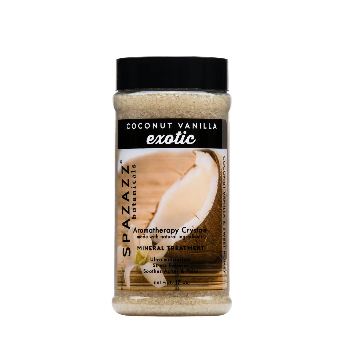 SPAZAZZ COCONUT VANILLA 17 OZ