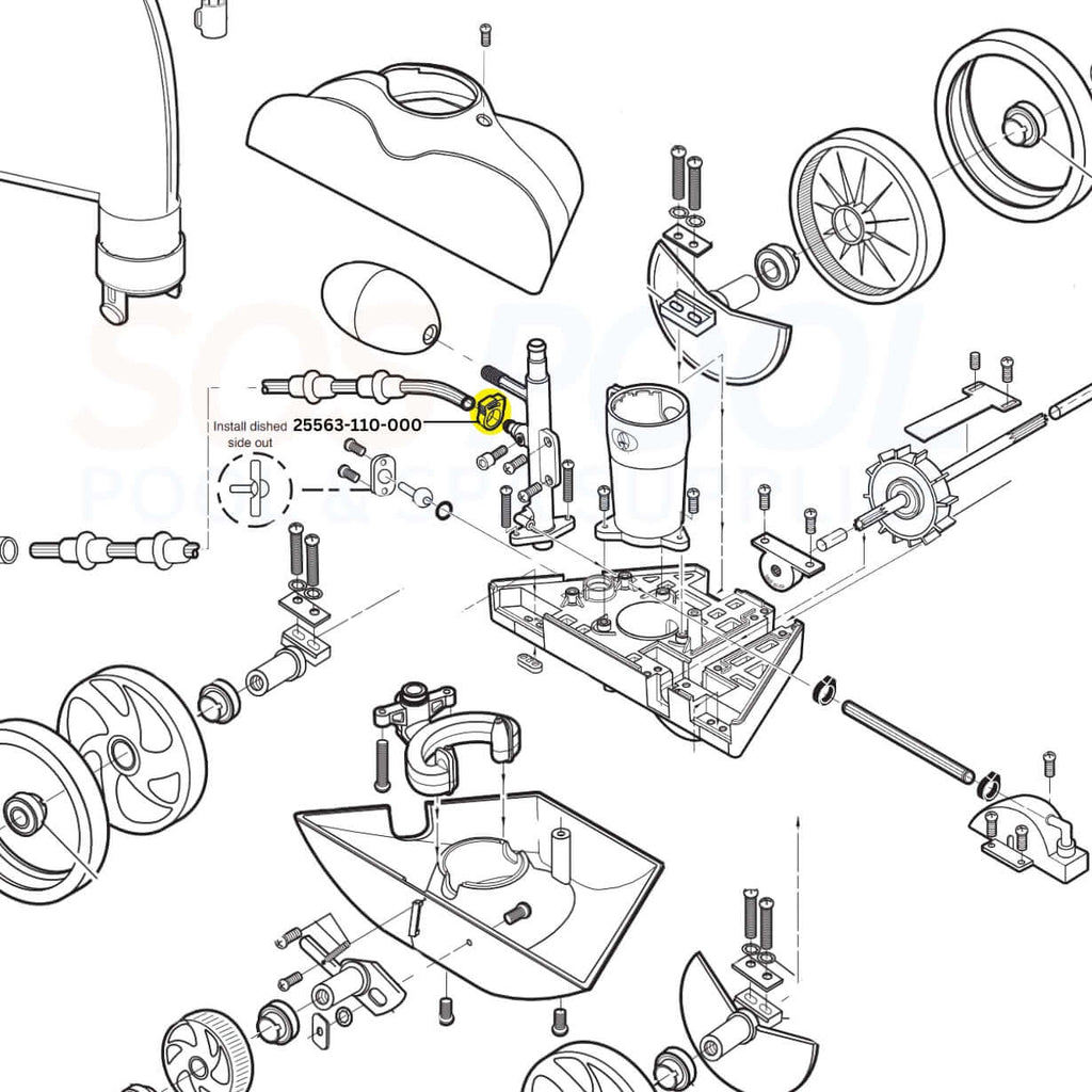 CMP SWEEP HOSE CLAMP
