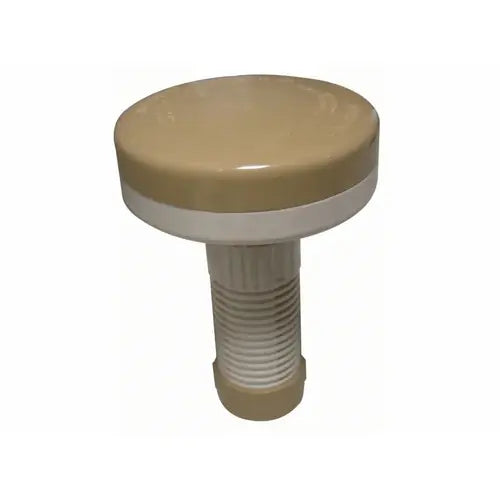 1" CHLORINE TAN AND WHITE DISPENSER