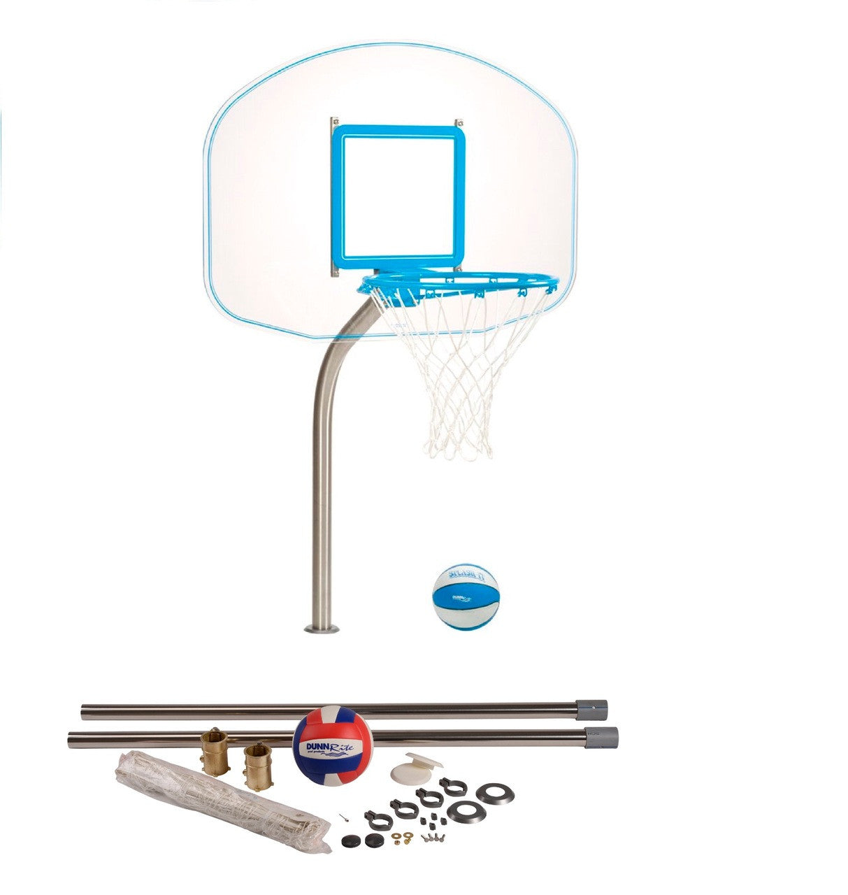 DUNN RITE BASKETBALL/VOLLEYBALL COMBO SET