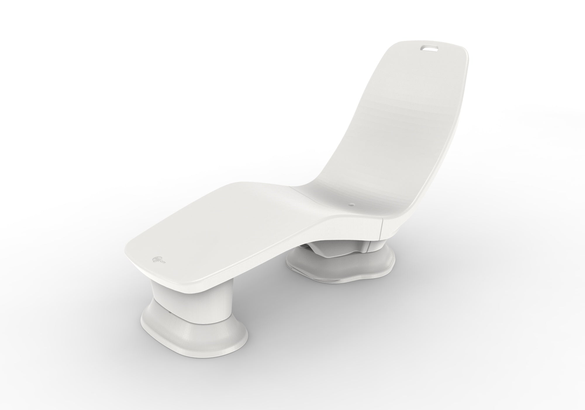 TENJAM LAYLO LOUNGER WITH 4" RISERS