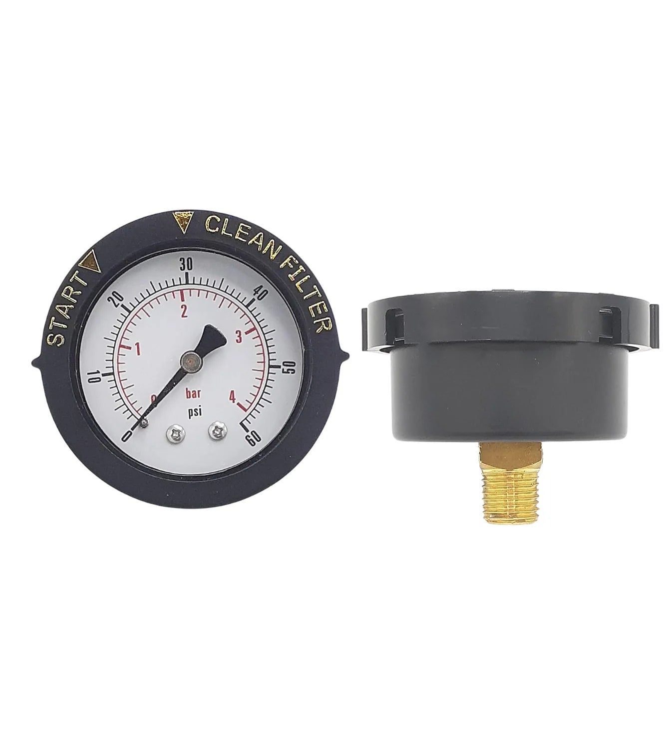 CMP BACK MOUNT PRESSURE GAUGE