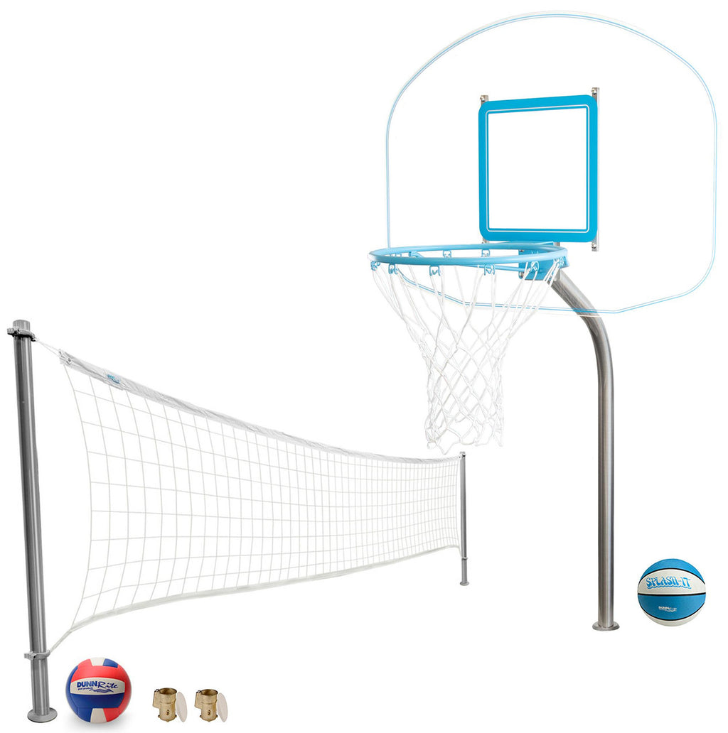 DUNN RITE BASKETBALL/VOLLEYBALL COMBO SET