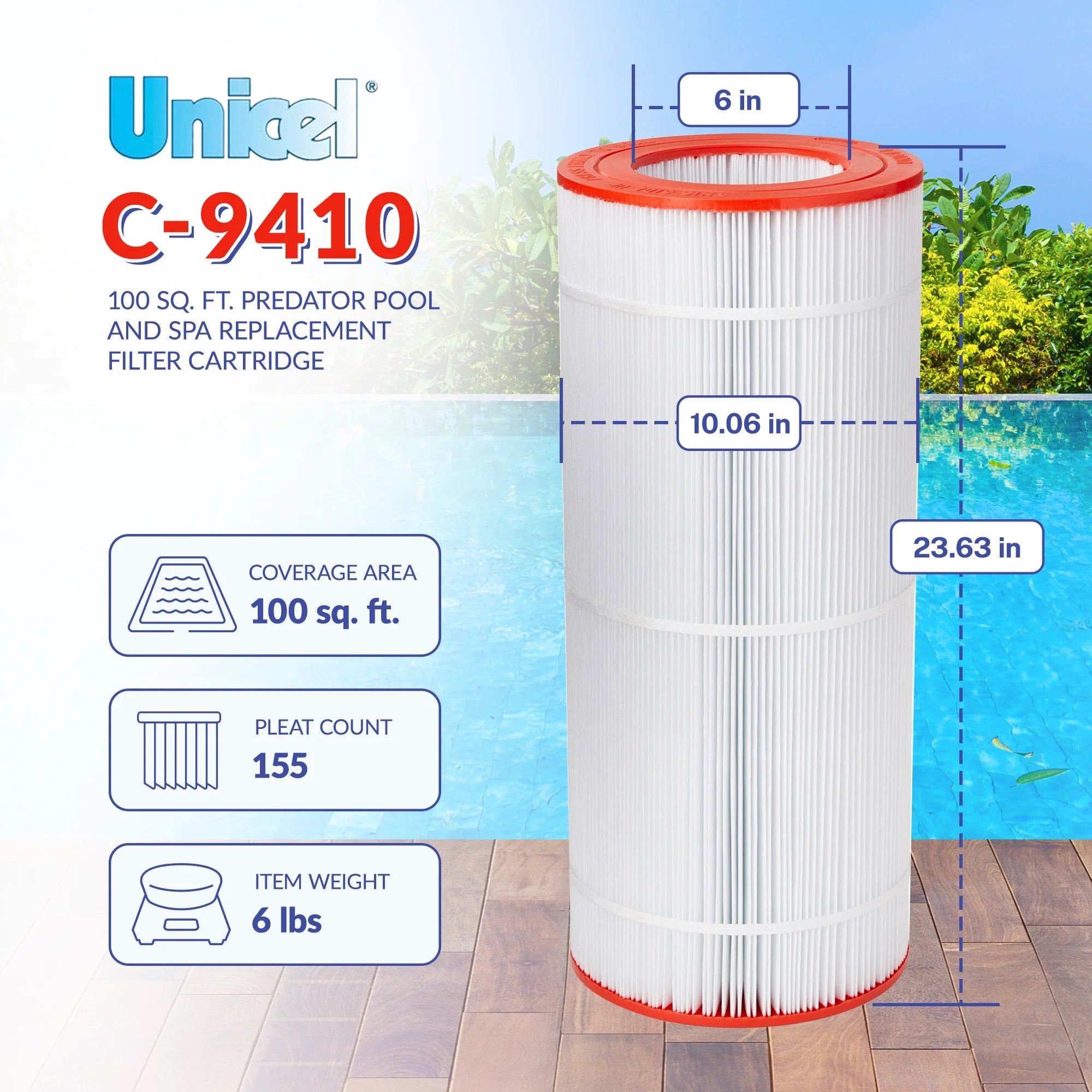 UNICEL FILTER C-9410