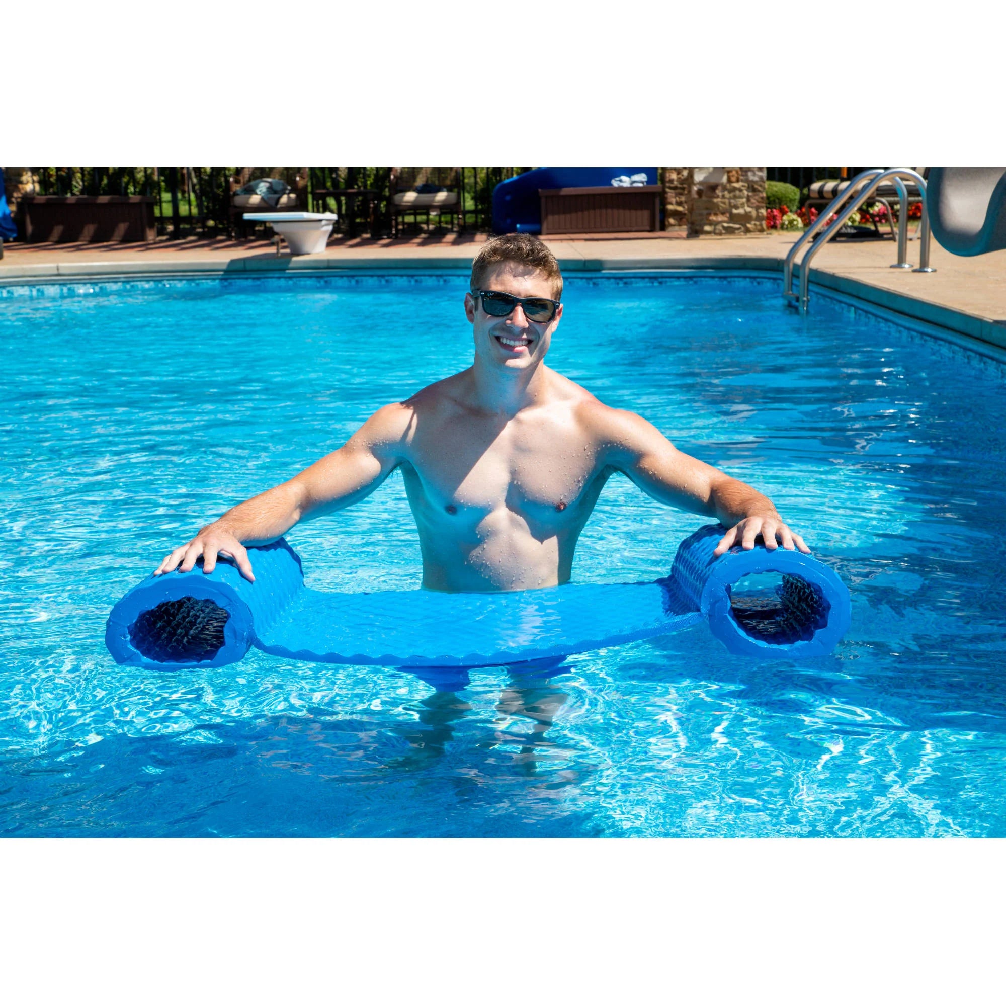 LUXURY BLUE HAMMOCK FOAM