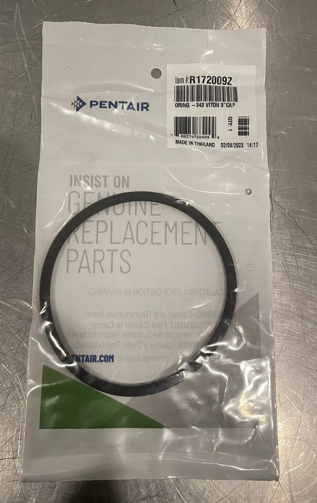 PENTAIR RAINBOW REPLACEMENT ORING FOR AUTOMATIC CHEMICAL FEEDER LID