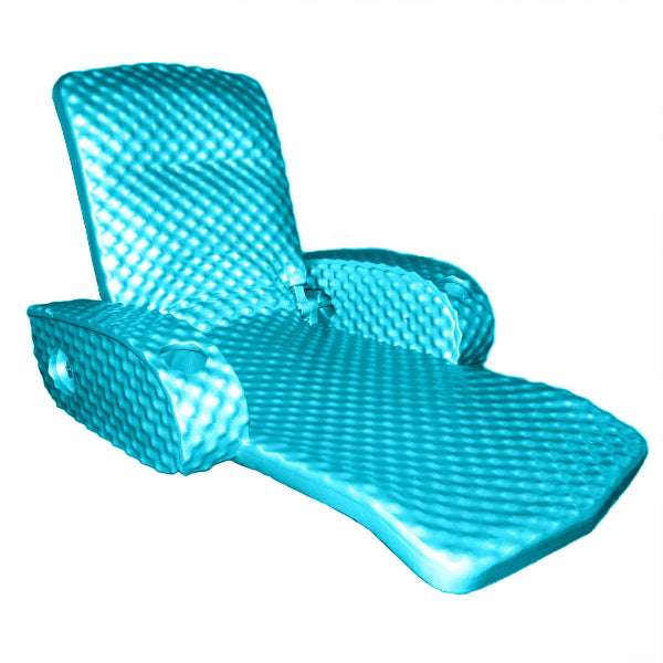 TEXAS REC SUPER SOFT ADJUSTABLE RECLINER TROPICAL TEAL