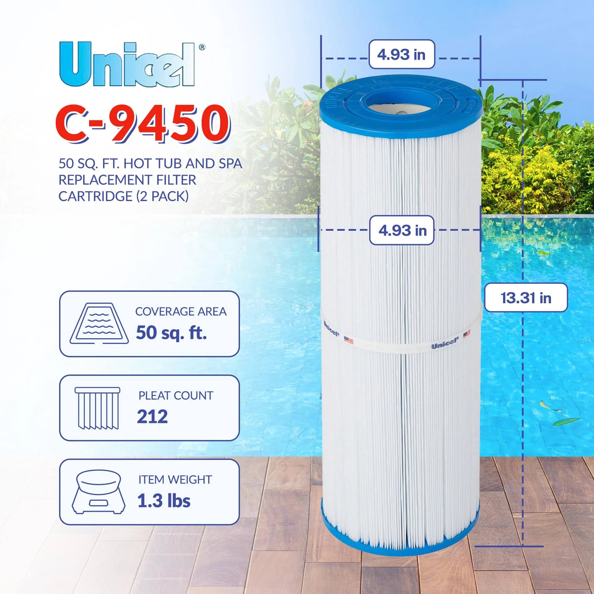 UNICEL FILTER C-4950
