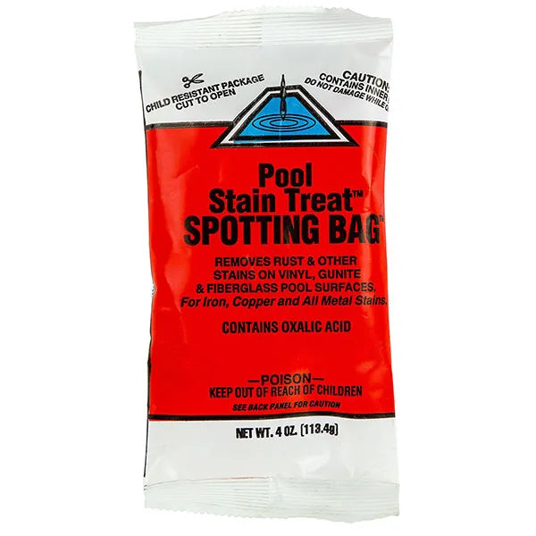 UNITED CHEMICALS POOL STAIN TREAT SPOTTING BAG 4 OZ